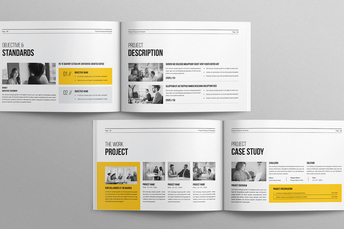 Project Proposal Template Landscape preview 5