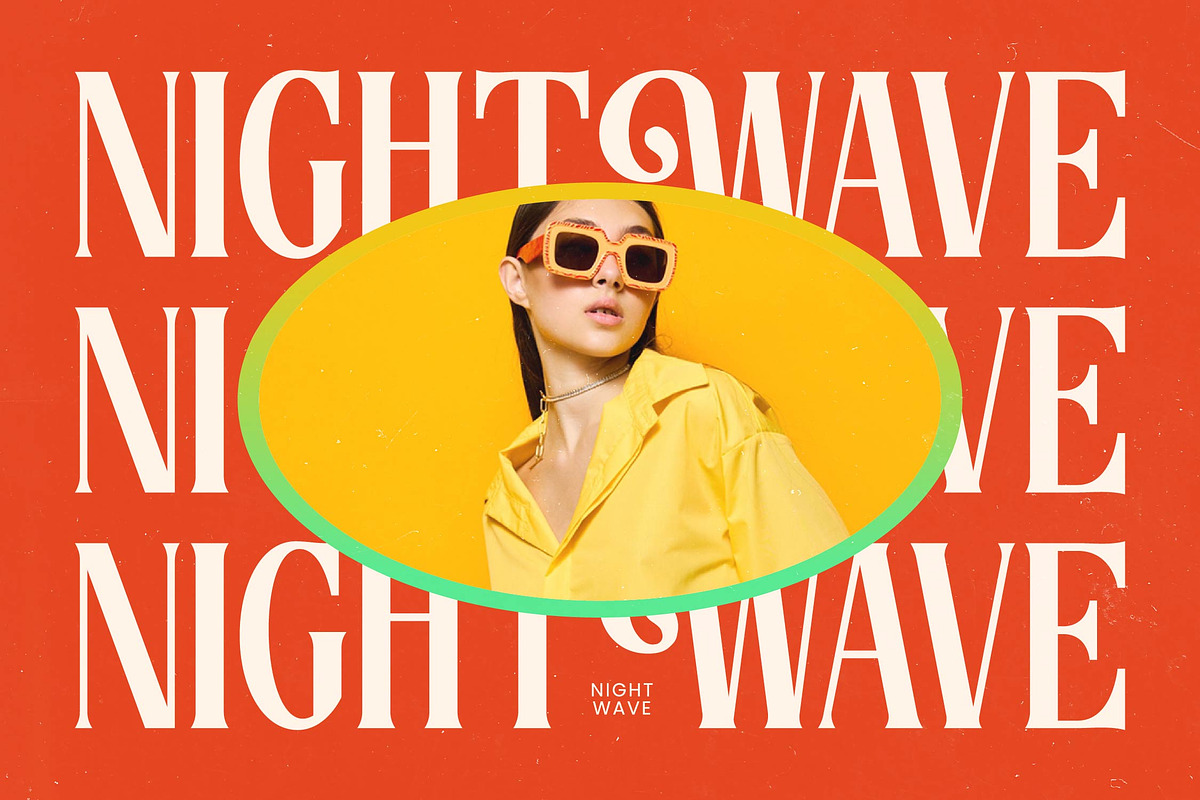 Sunkis Groovy Retro Display Font, a Serif Font by timelesstype.co (Photo 7 of 20)