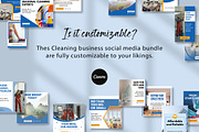 Cleaning Business Canva Bundle, a Social Media Template by Snapybiz (Thumbnail 4 of 9)