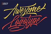 Azkia Script - 1200+ Glyphs, a Script Font by Hendra Pratama (Thumbnail 6 of 12)