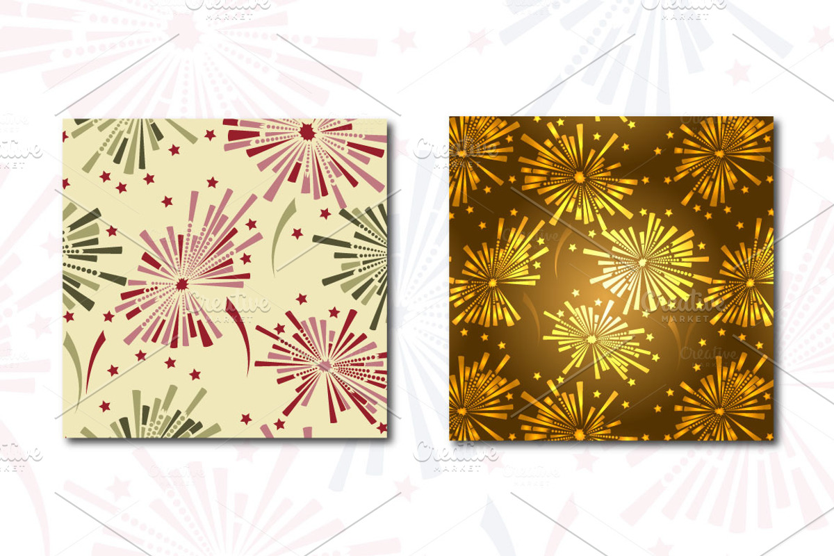 Fireworks patterns, a Pattern Graphic by Sunny Design (Photo 5 of 5)