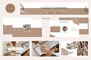 Brown YouTube Branding Kit Canva, a Social Media Template by Studio Eburnean (Thumbnail 2 of 5)