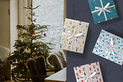 Scandi houses vector collection, a Decorative Illustration by vanloveart (Thumbnail 2 of 9)