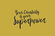Great Harvest - Rustic Brush Script, a Script Font by Letteratom (Thumbnail 8 of 8)