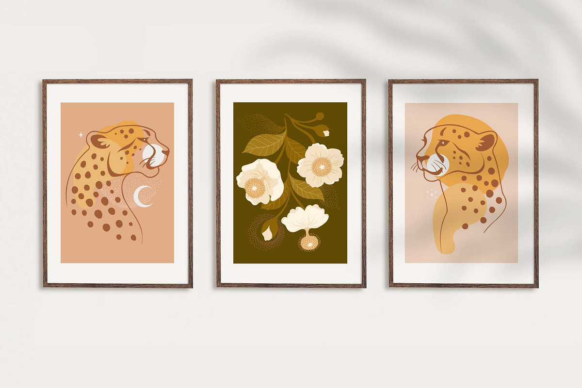 Land Of Cheetah graphic collection, an Illustration by 12pm-am (Photo 6 of 12)