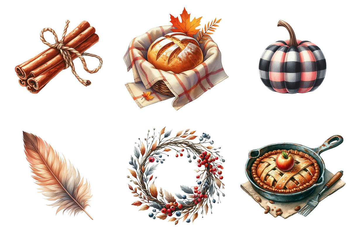 Fall and Thanksgiving Sublimation, an Illustration by cherrydesign (Photo 2 of 5)