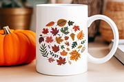 Autumn Cozy Collages - 6 Designs, a Seasonal Illustration by Whimsy Brush Studio (Thumbnail 6 of 9)