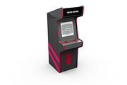 Arcade Game Machine Mockup, a Product Mockup by PixelMockup (Thumbnail 13 of 17)