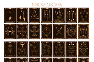 Tarot Cards - Major & Minor Arcana