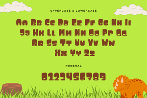 Dino World - Modern Display Typeface