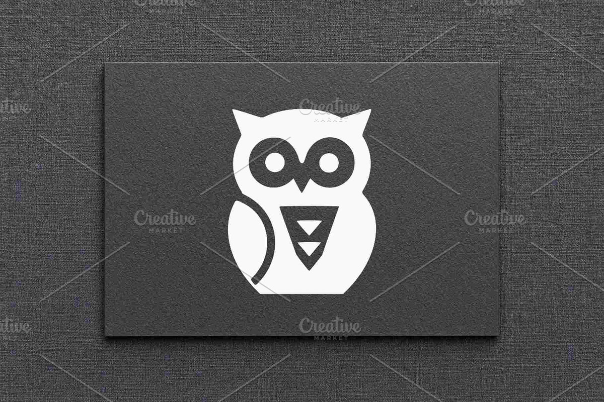 Abstract Owl Silhouette Vector, an Animal Illustration by Vectorium Studio (Photo 4 of 4)