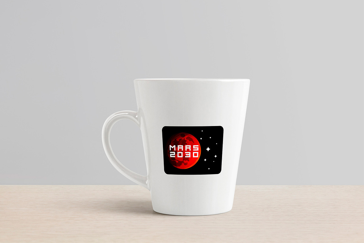 16 Space (Mars Themed) Logos, a Branding & Logo Template by Roman Paslavsky (Photo 5 of 8)