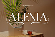 Alenia, a Serif Font by Kenrichi (Thumbnail 1 of 10)