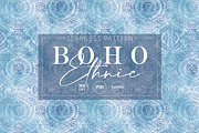 Boho Ethnic - Seamless Patterns, a Pattern Graphic by texvogue (Thumbnail 1 of 17)