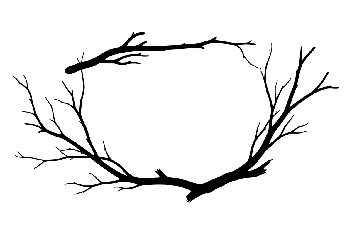 Decorative Nature Frame Silhouette, a Graphic by BIPLOB EXPERT (Photo 2 of 8)