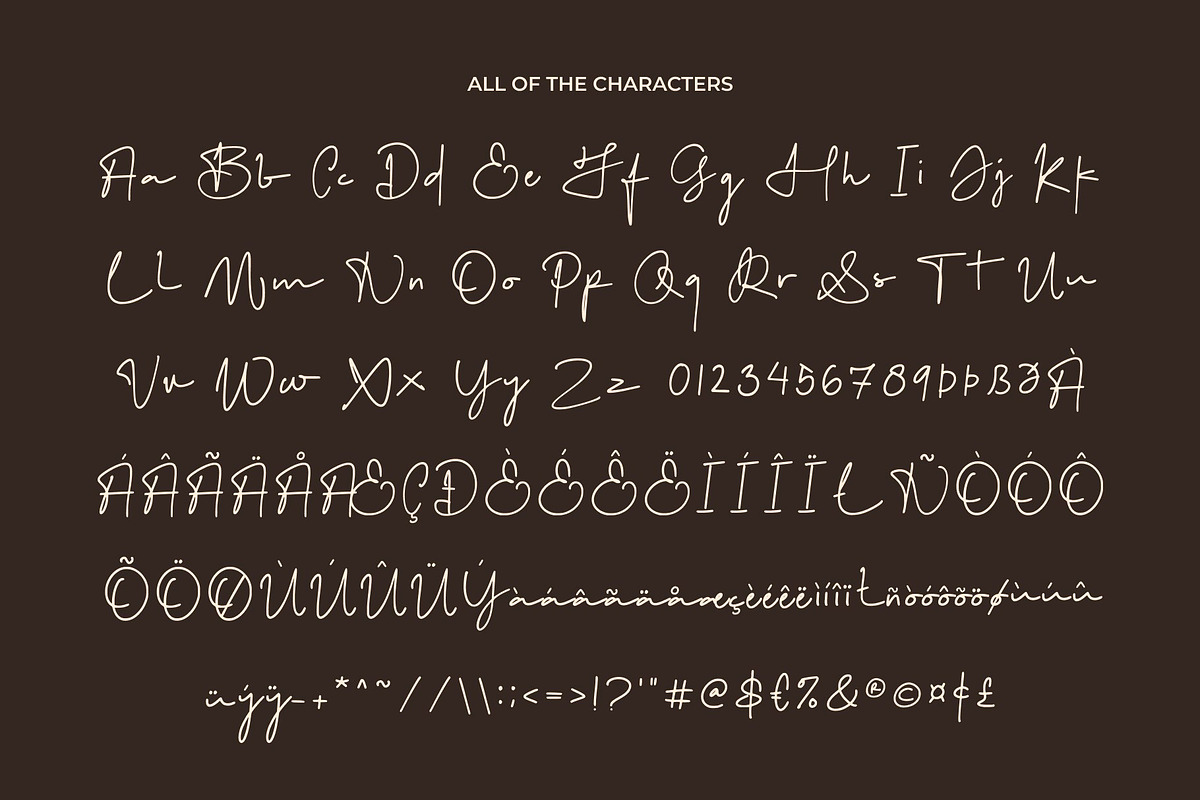 CS Sarah – Handwritten Script Font, a Script Font by Craft Supply Co. (Photo 8 of 8)