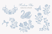 Vintage Floral Bundle, an Object Illustration by studioequinox (Thumbnail 28 of 65)
