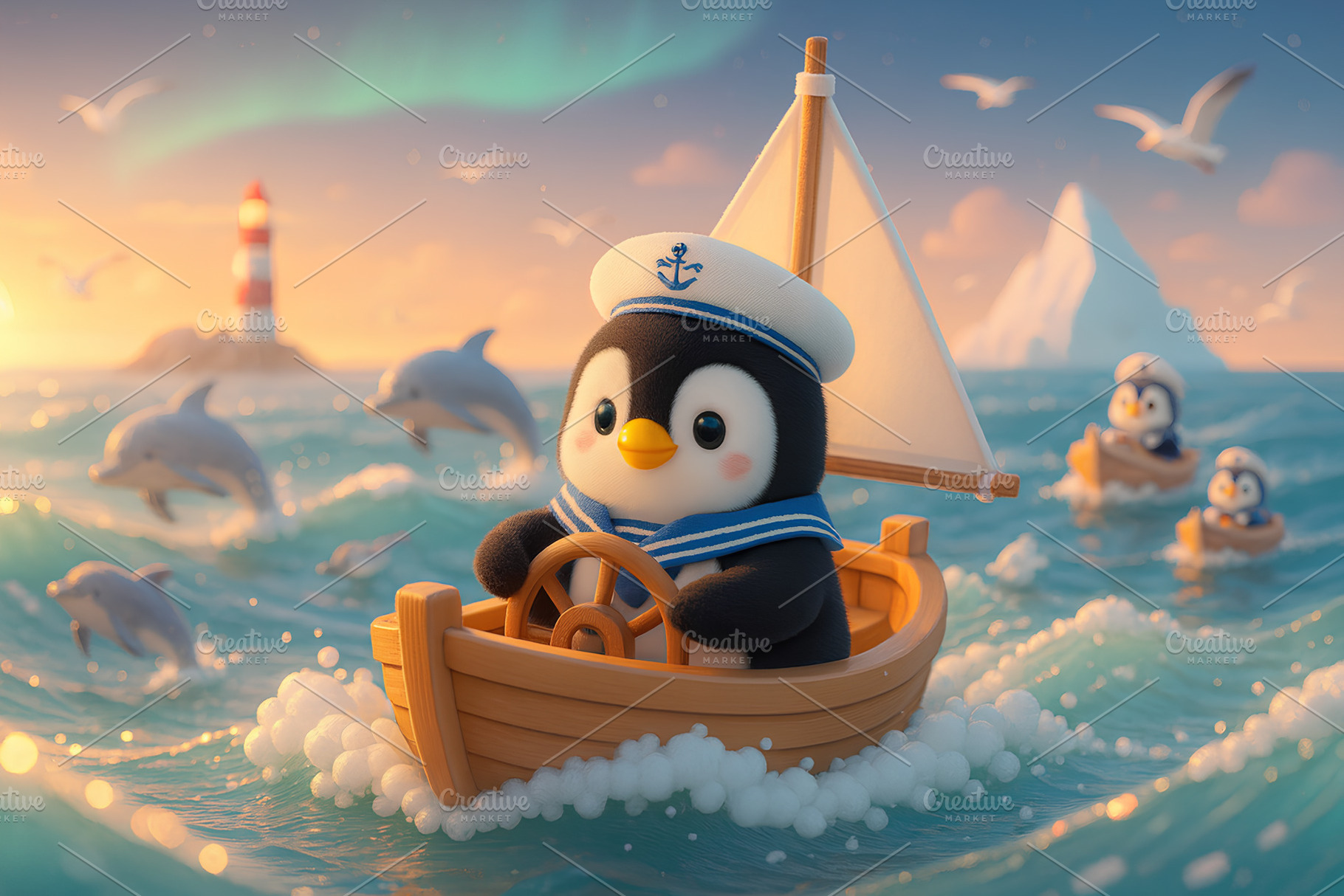 Little Penguin Sailor, a Photo by Caseystudiox