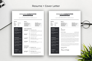 Simple Black Resume