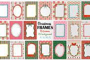 Christmas Frames Collection, a Decorative Illustration by NataKa (Thumbnail 1 of 7)