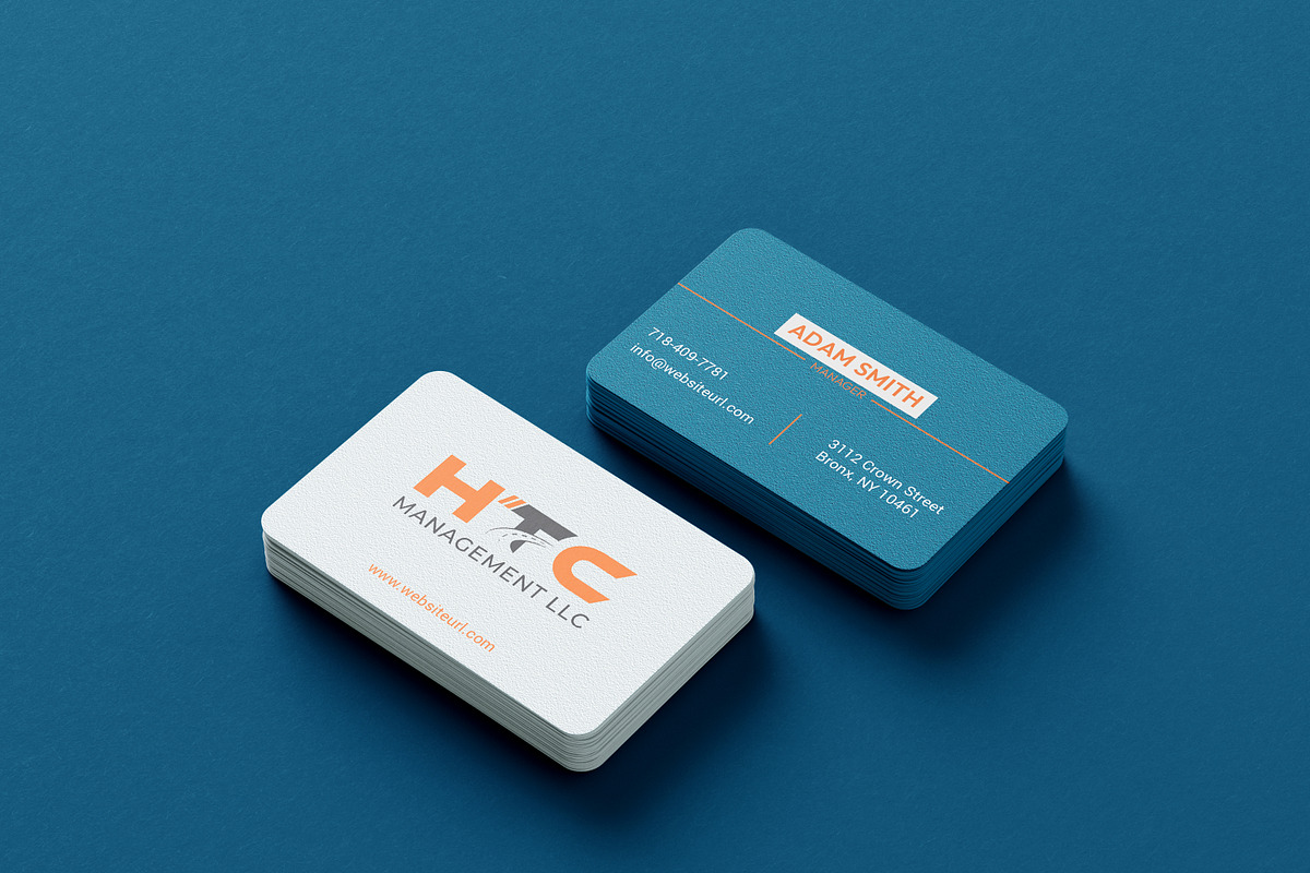 Modern Texture Business Card, a Business Card Template by aleeydesign (Photo 2 of 5)