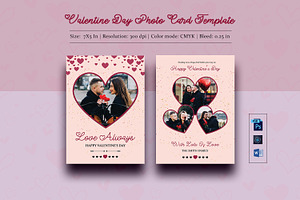 Valentine's Day Photo Card