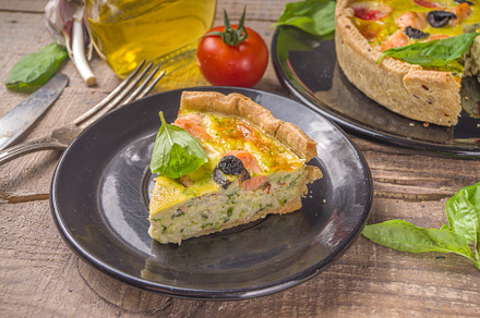 Homemade quiche Lorraine, a Food & Drink Photo by Rimma