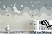 KIDS WALL & FRAMES Mockup Bundle - 4, a Product Mockup by Yuri-U (Thumbnail 32 of 38)