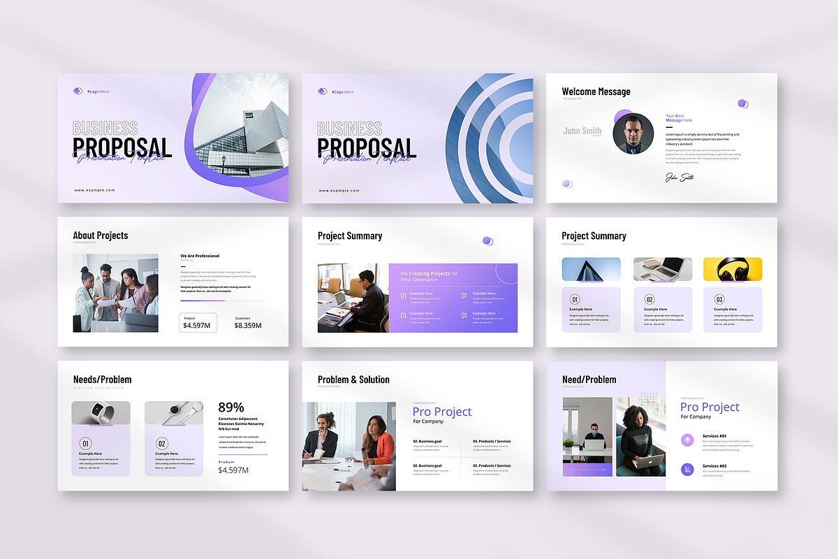 Business Proposal Presentation, a Presentation Template by KreateTribe (Photo 6 of 6)