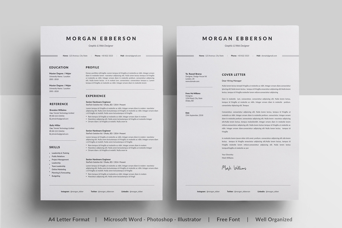 Resume, a Resume Template by paulresume (Photo 3 of 4)