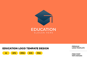 Education logo template design