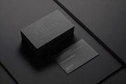 Visiting cards mockup collection, a Mockup by boreālis (Thumbnail 8 of 10)