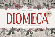 Diomeca - Romantic Gothic Typeface, a Blackletter Font by Imoodev (Thumbnail 1 of 5)