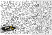 Social Media Objects & Symbols Set, an Object Graphic by BALABOLKA (Thumbnail 3 of 4)