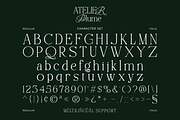 Atelier Blume - Serif & Script Font, a Script Font by agnyhasyastudio (Thumbnail 15 of 17)