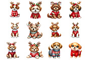 Whimsical Christmas Animal, an Illustration by Design Market (Thumbnail 3 of 3)