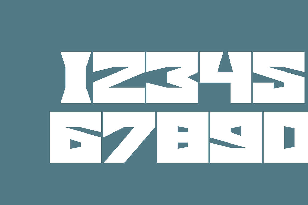 ADV1784 | Chunky san-serif display, a Sans Serif Font by OneTen The Studio (Photo 6 of 6)