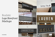 3D Logo Storefront Mockups, an Advertising Mockup by Mint Mockups (Thumbnail 1 of 11)