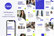 Modern Business Instagram Post Packs, a Social Media Template by Arslan (Thumbnail 1 of 6)
