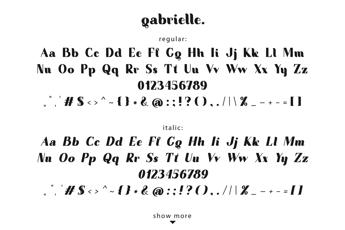 Gabrielle. Sans serif family, a Sans Serif Font by Luxfont (Photo 9 of 11)