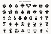 Mystical symbol illustration set, an Object Graphic by NatalieArtShop (Thumbnail 11 of 17)