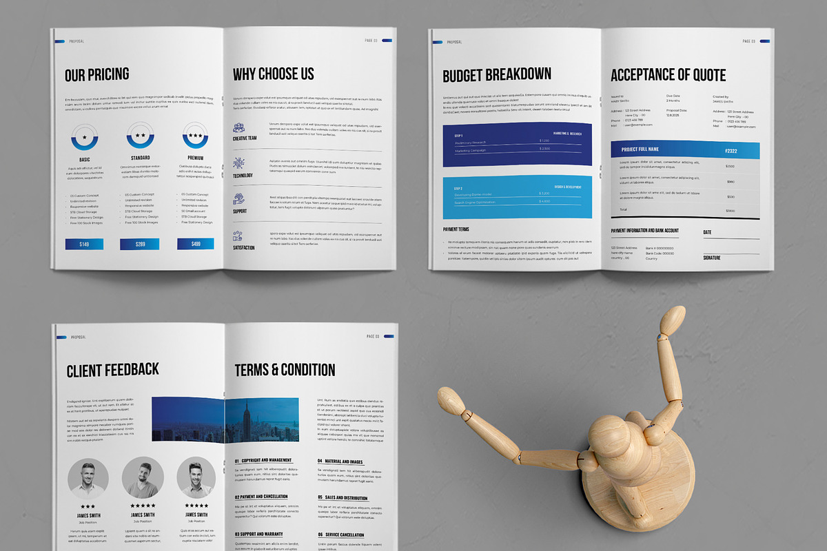 Proposal Layout, a Brochure Template by ContestDesign (Photo 4 of 4)
