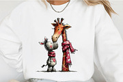 Quirky Valentine Animals Clipart, an Illustration by OK Design (Thumbnail 6 of 6)
