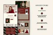 Red Squarespace Template for coaches, a Squarespace Template by Row Creative (Thumbnail 2 of 10)