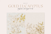 Gold Eucalyptus fine art collection, a Texture Graphic by Anna Sokol (Thumbnail 2 of 12)