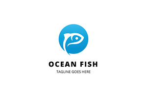 Ocean Fish Logo