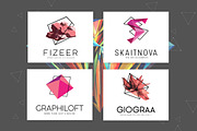 Futuristic & Geometric Logos Bundle, a Branding & Logo Template by AN Productions (Thumbnail 39 of 47)