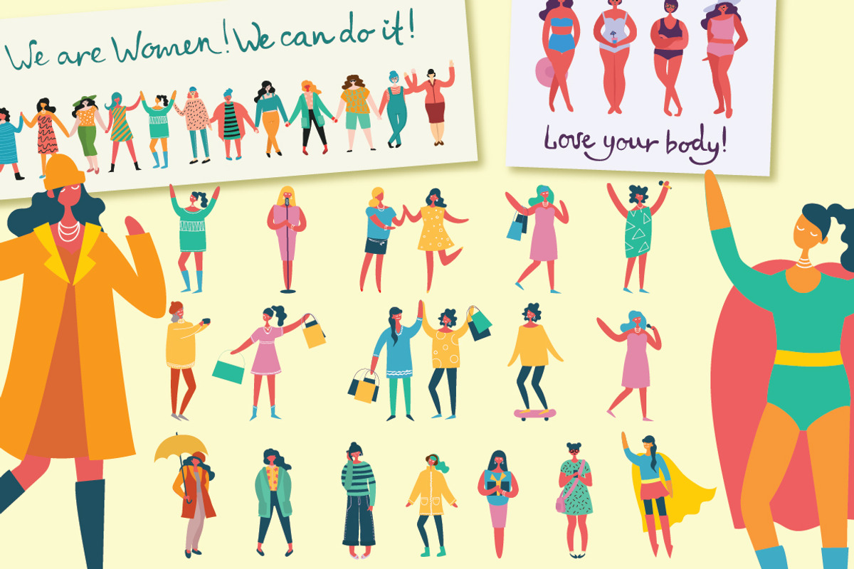 We are women, an Illustration by Virinaflora (Photo 2 of 5)