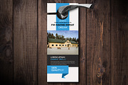 Real Estate Door Hanger Template, a Stationery Template by Psd Templates (Thumbnail 1 of 2)