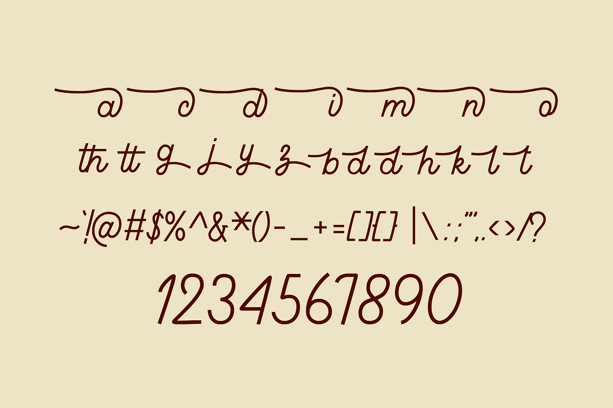 SFC Onthehill, a Script Font by Skilline Supply Co. (Photo 4 of 7)